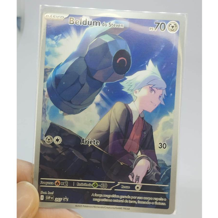 Beldum do Steven Full Arte - Pokemon TCG Original