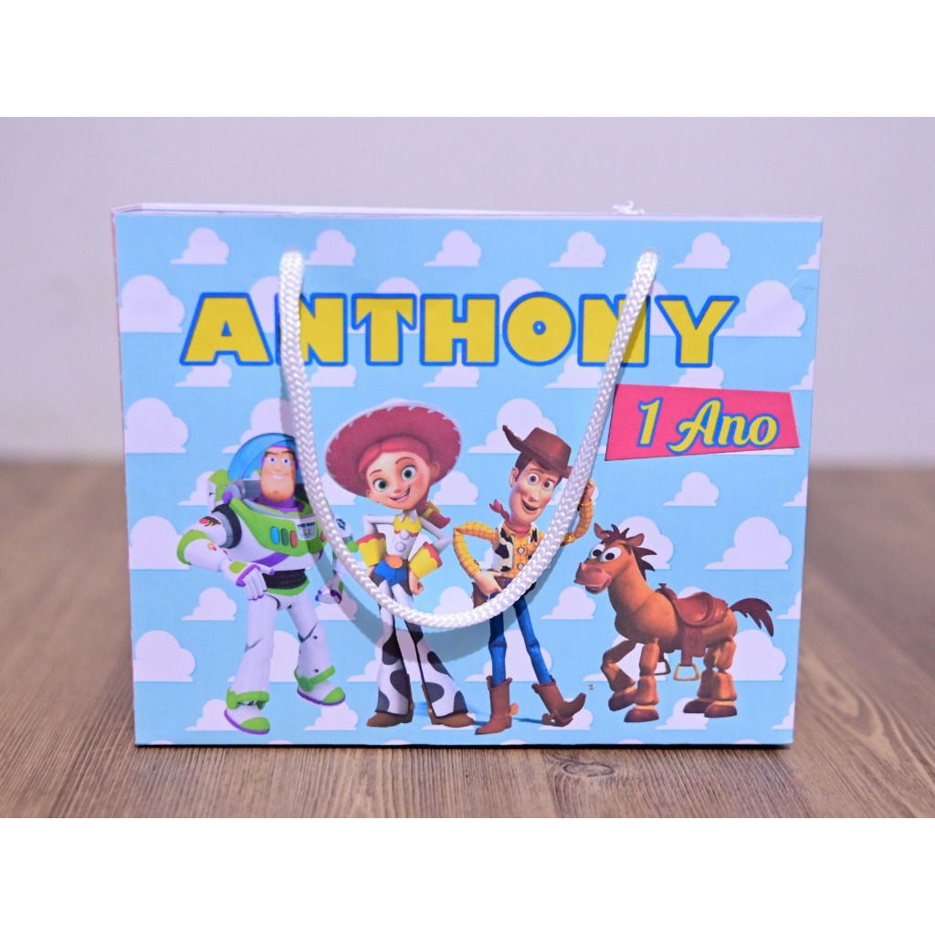 Sacolinha TOY STORY Personalizado | Sacolinha | Lembrancinha | Mimos | Aniversário PEGUE E MONTE