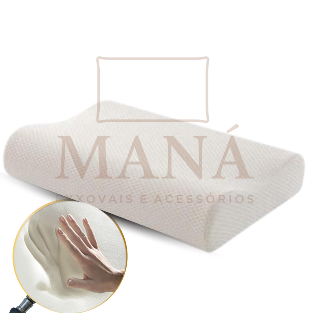 Travesseiro Nasa Cervical Ortopédico Antialérgico Viscoelastico