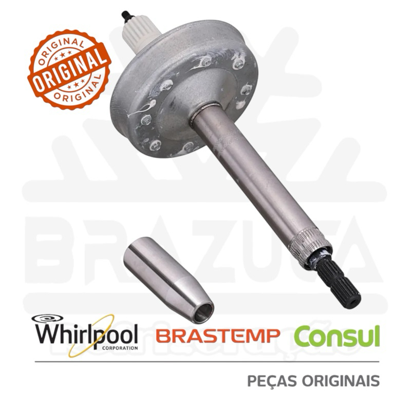 Mecanismo Lavadora W11254865 Consul Brastemp Cwe13 Cwe15 Cwl16 Bwd15 Bwh15 Bwk15 Bws15