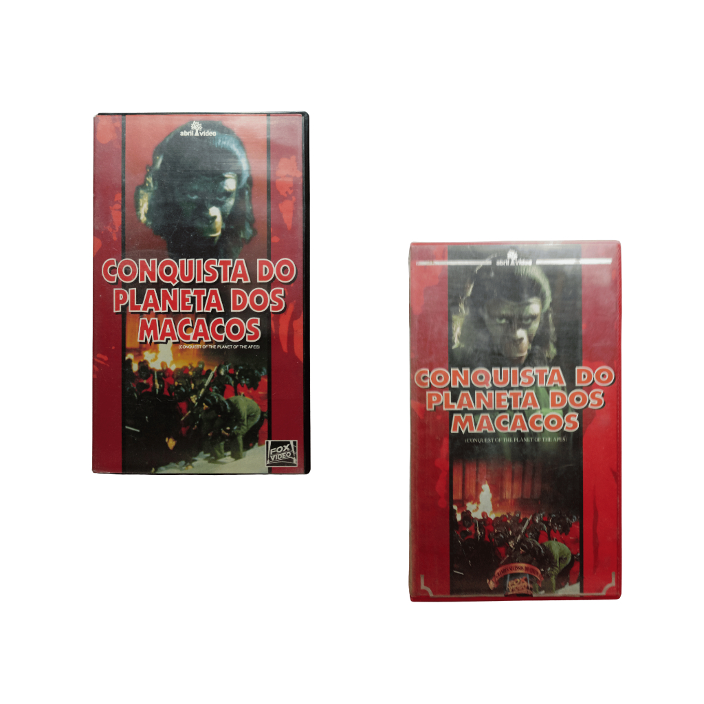 Vhs Conquista Do Planeta Dos Macacos [ Escolher Capa ]