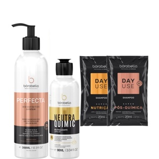 Borabella Progressiva Perfecta 350ml + NeutraQuimic 90ml em Oferta na Shopee