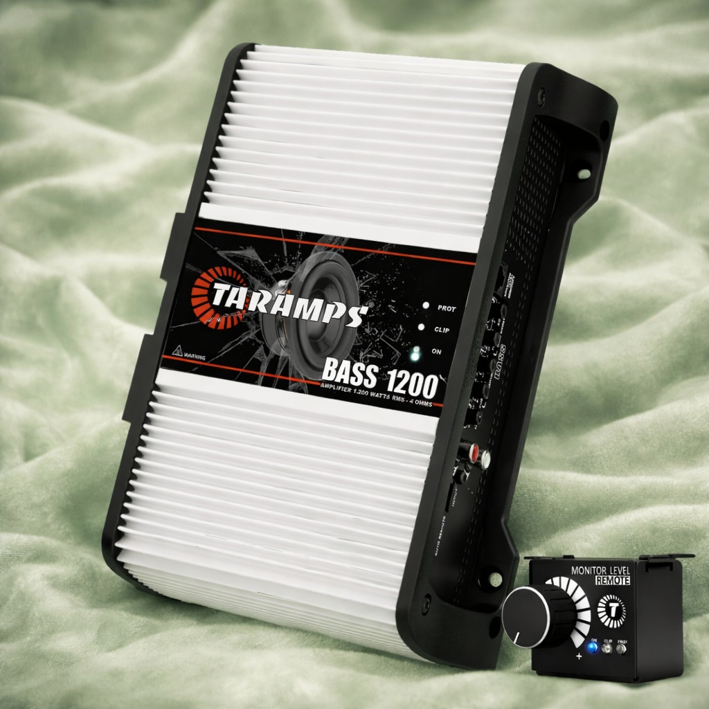 Módulo Amplificador Taramps Bass 1200 2 Ohms 1200w Rms Para Graves
