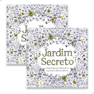 Livro de Colorir Jardim Secreto Relaxante Antiestresse 16 Paginas Desenhos Terapêuticos Mandala em Oferta na Shopee