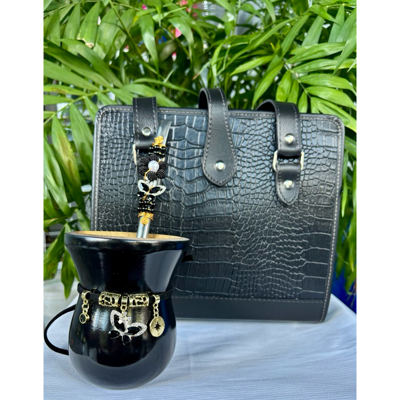 Mateira + kit cuia (cuia,chocker e bomba)