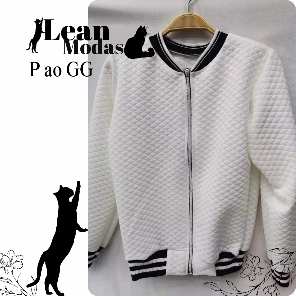 Blusa Abrigo de Frio Jaqueta Jaquetinha BOMBER Casaco Feminina  P  ao GG Matelassê