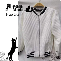 Blusa Abrigo de Frio Jaqueta Jaquetinha BOMBER Casaco Feminina P ao GG Matelassê