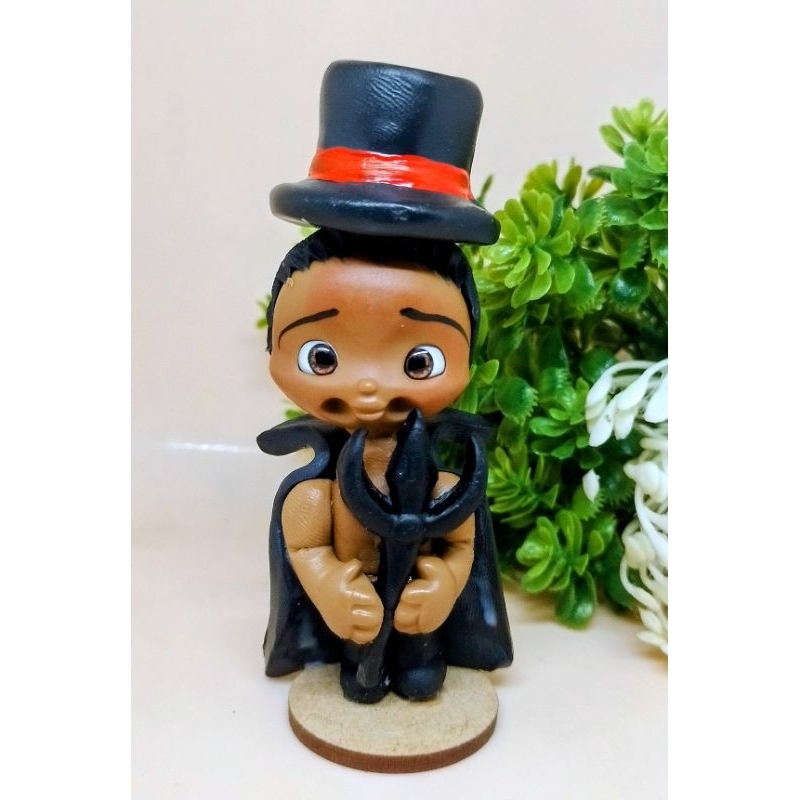Exu miniatura Exu tranca rua lembrancinha saída de santo umbanda Candomble