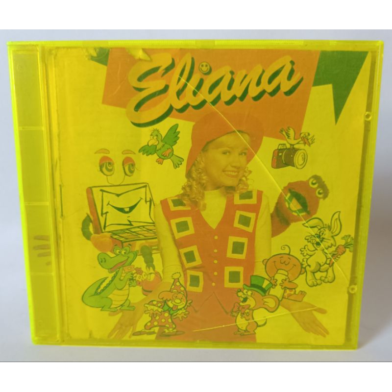 CD Eliana música infantil anos 90 clássico raridade colecionador