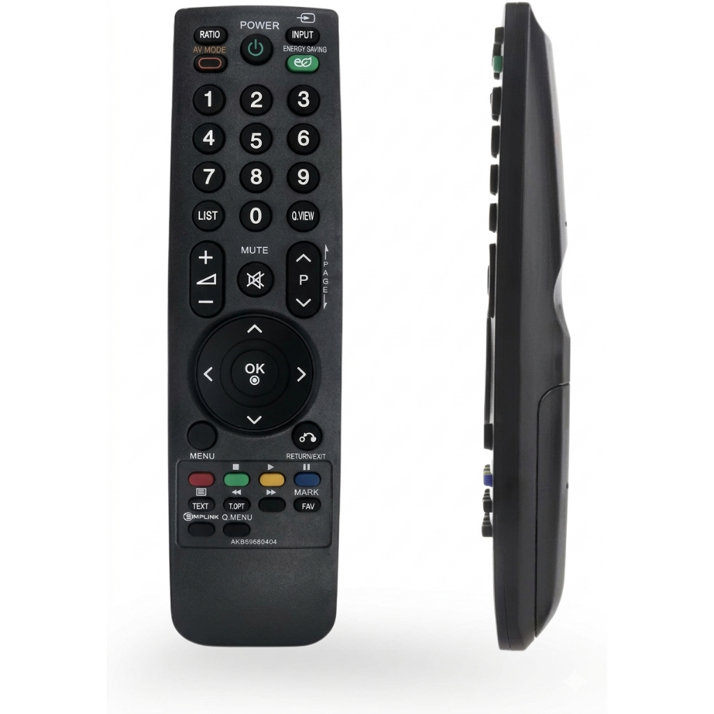 Controle Remoto Compatível com Tv LG Lcd Plasma Akb69680416 42lf20fr 26lh20