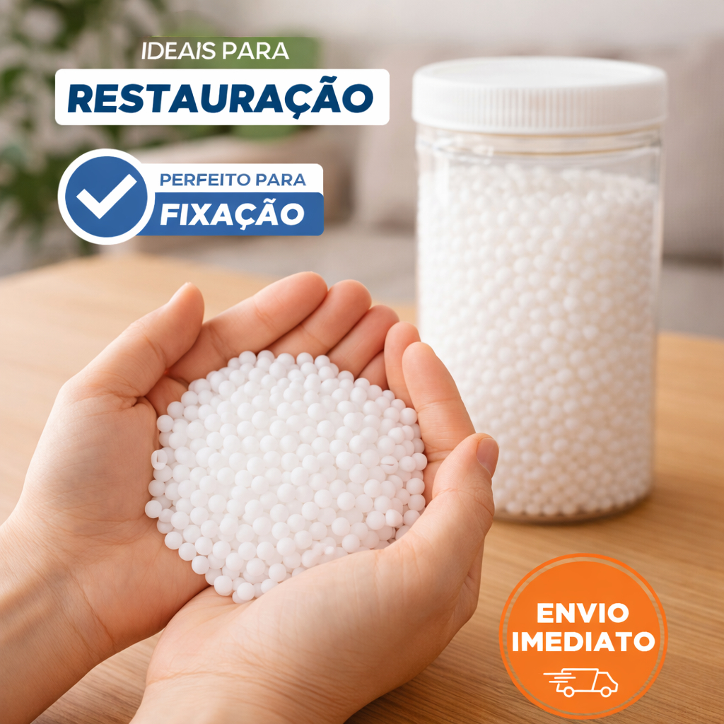 Termoplásticos Moldáveis Polycaprolactone, Massa Resina Termoplástica em Bolinhas, Arte, Artesanato