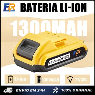 Bateria Para Furadeiras de Lítio 21V/48V célula de bateria 18650 longa Duração Resistente em Oferta na Shopee