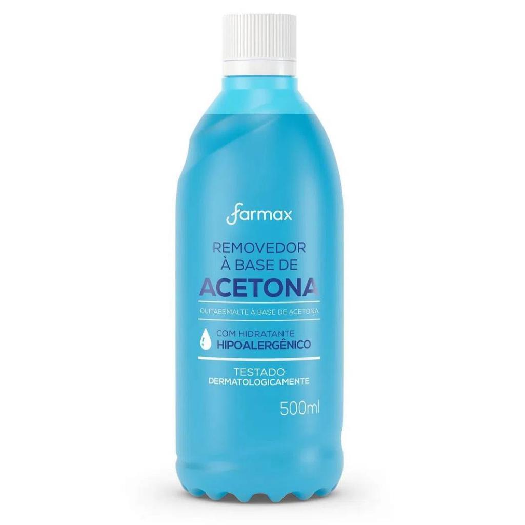 Removedor à base de acetona Farmax 500ml