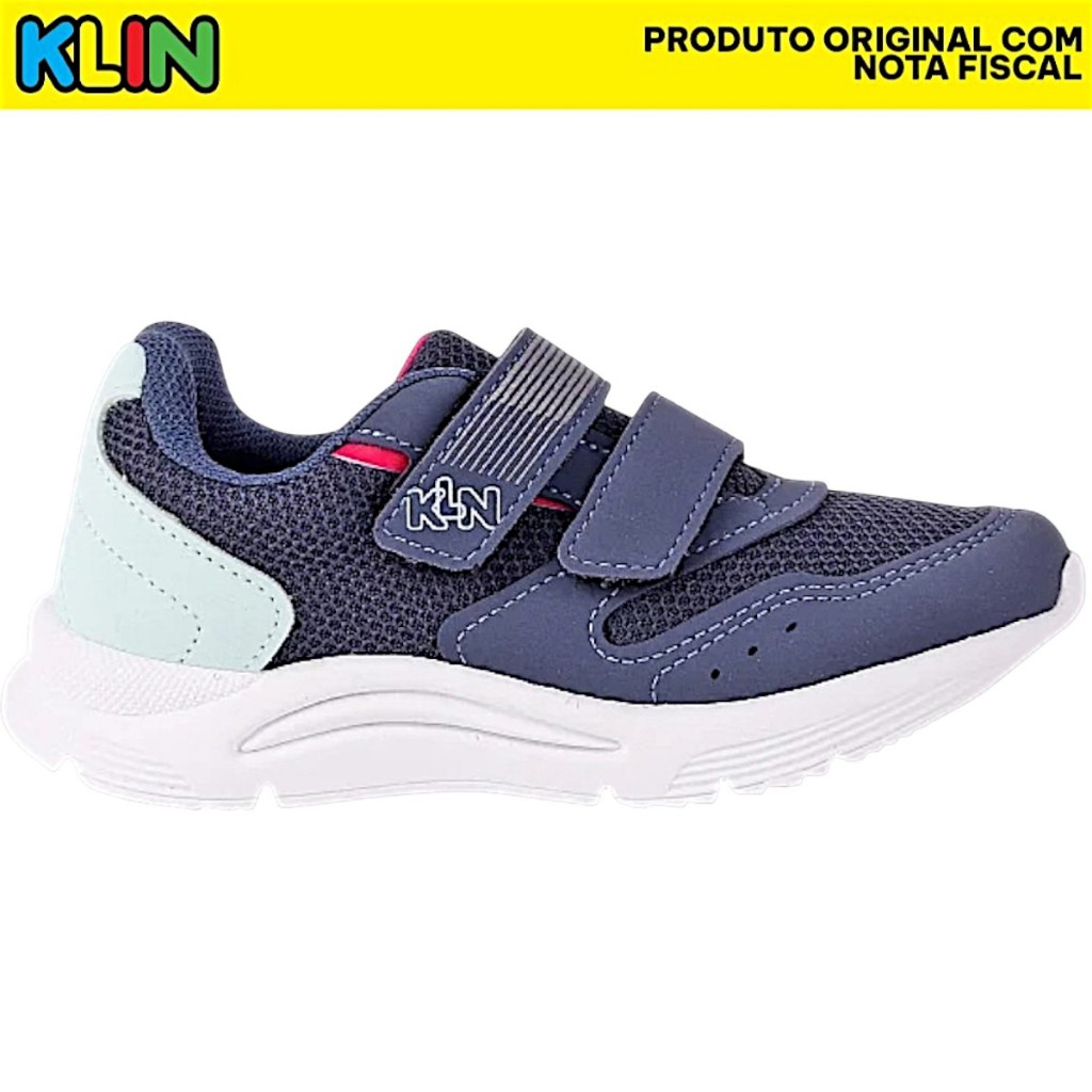 Tênis Infantil Klin New Sport Mini ? Leve, Confortável e Fácil de Calçar em Oferta na Shopee