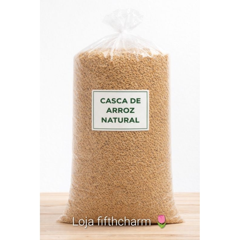 10 L Casca De Arroz Limpa Casca Palha Substrato