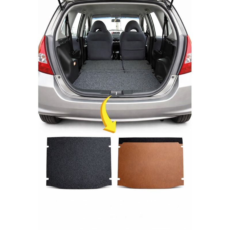 Tapete Carpete Estepe Rigido Porta Malas Honda Fit 2004/2008
