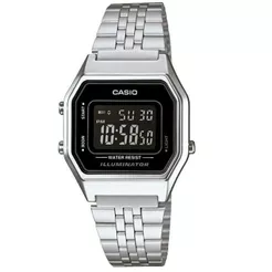 Relógio Casio UNISSEX Vintage Quadrado Digital La680Wa-1Bdf