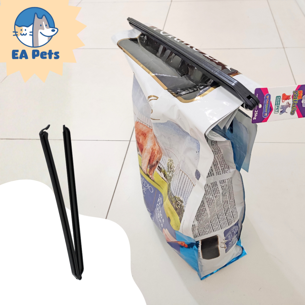 Prendedor Para Saco De Ração Da Pet Games Big Pet Fecho com 50cm Lacre Para Sacaria Grande em Oferta na Shopee