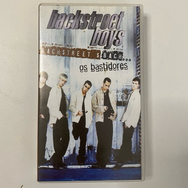 [SEBO] FITA VHS “Backstreet Boys: Backstreet’s Back… Os Bastidores”