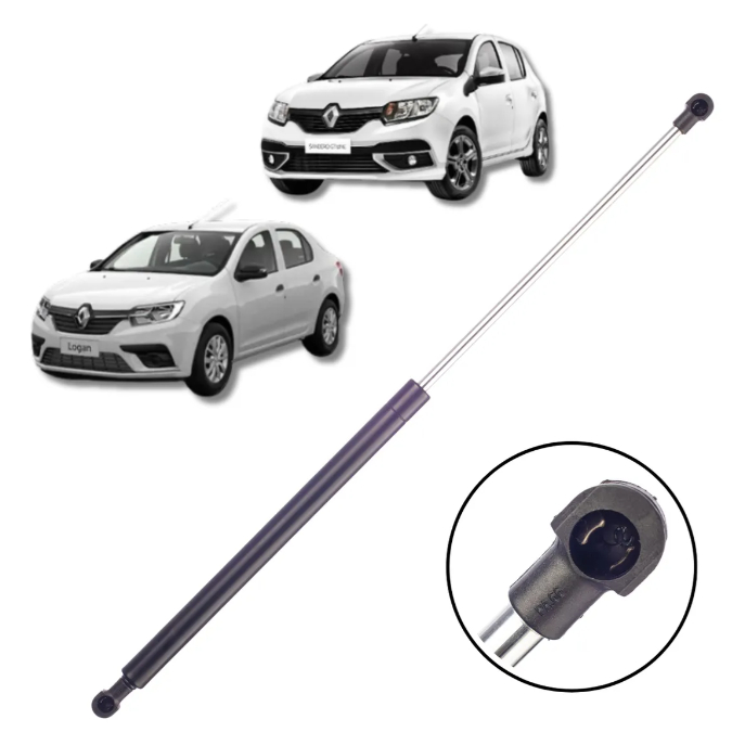 AMORTECEDOR A GÁS CAPÔ RENAULT LOGAN SANDERO 2014/2020 em Oferta na Shopee