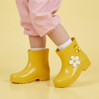 Galocha Infantil Menina Cano Curto Botinha Chuva Feminina Infantil Leve Macia em Oferta na Shopee