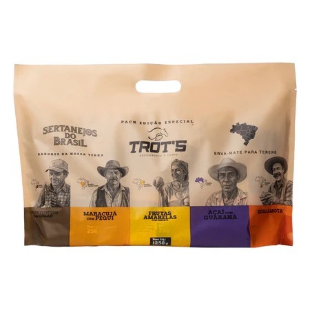 Erva Mate Tereré Pack Sertanejos do Brasil - 1.250g