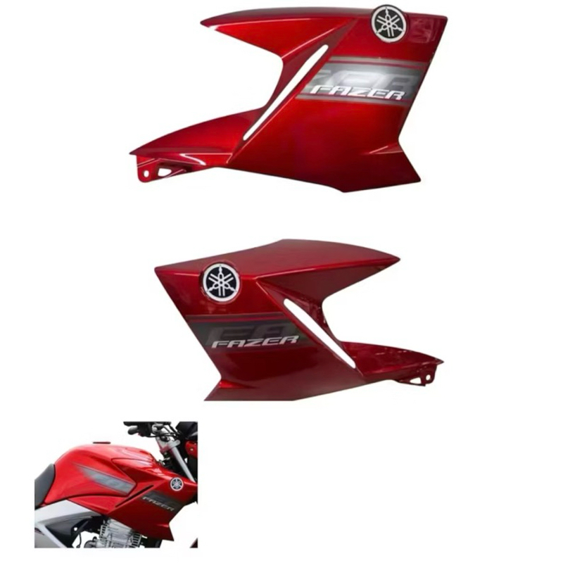 Aba/asa tanque Fazer 250 2011 vermelha