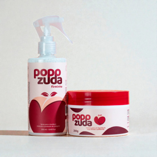 Popozuda Cream e Spray - Tratamento Intensivo para Pele Firme e Lisinha em Oferta na Shopee
