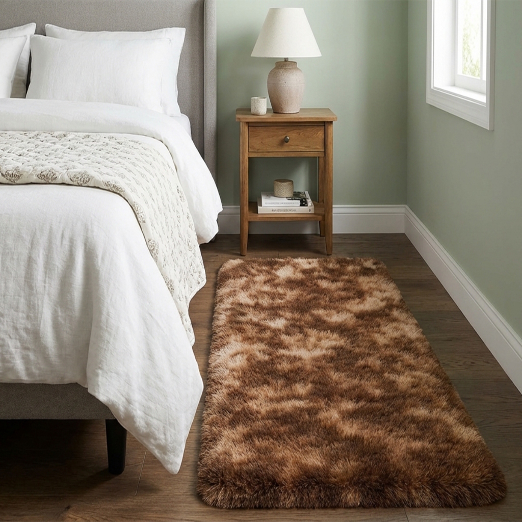 Tapete Passadeira 2,00 x 0,60 Corredor Quarto Sala Felpudo Várias Cores