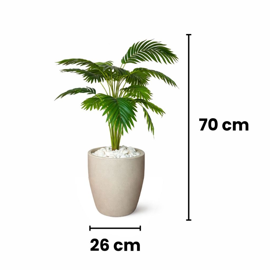 Coqueiro Artificial Palmeira Com Vaso Decorativo Polietileno · foto 2