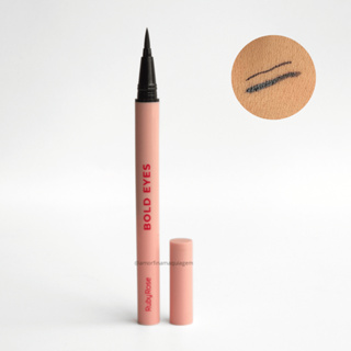 Caneta Delineadora Preta Ruby Rose Bold Eyes Precisão Alta Fixação Longa Duração em Oferta na Shopee
