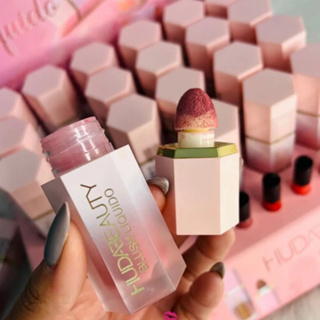 Huda Beauty Creme Blush Líquido 6 Cores Para Escolher Veludo Liso Mate Rosa de Longa Duração em Oferta na Shopee