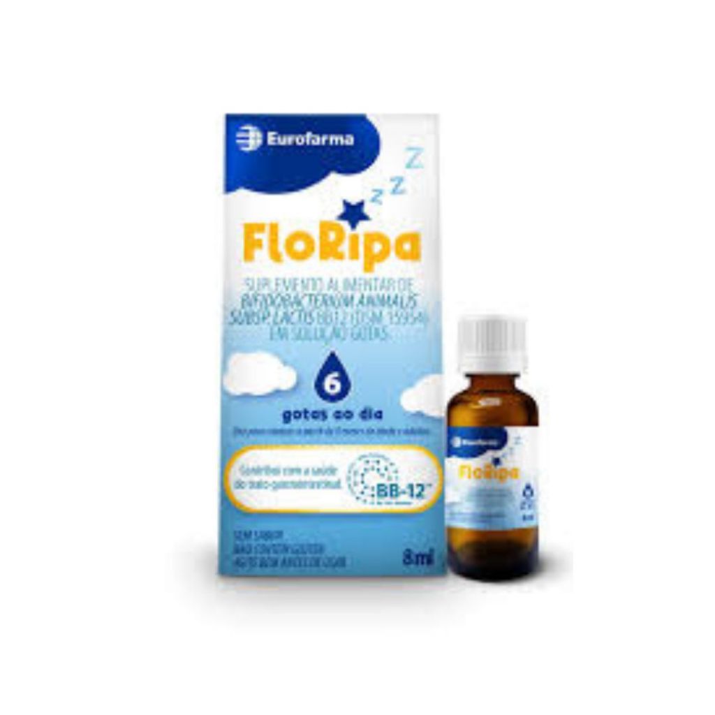 Floripa Probiótico BB12 em Gotas 8mL – Saúde Intestinal Infantil e Adulto