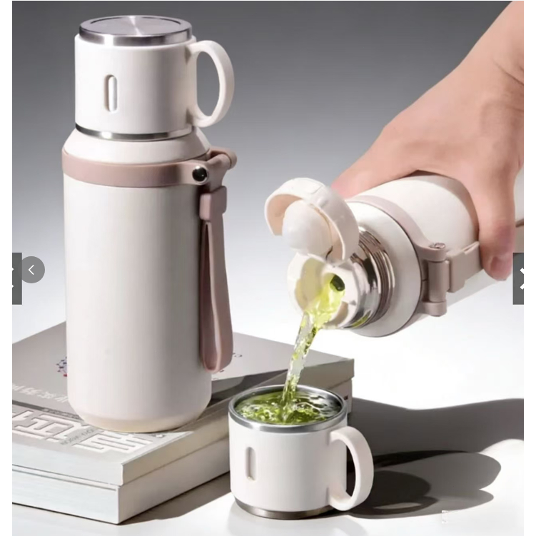 Copo Térmico Portátil Alta Capacidade Multiuso | 5 Cores Disponíveis