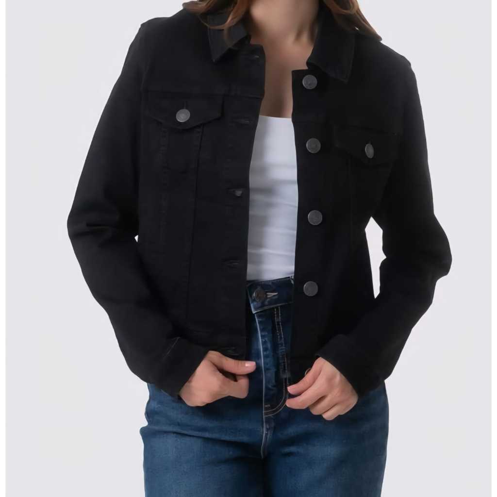 Jaqueta Jeans Feminino Adulto Varias cores em Oferta na Shopee