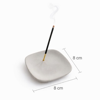Porta Incenso Incensário em Cimento / Minimalista e Elegante / Decoração Zen para Sala, Quarto e Oração / Ideal Presente em Oferta na Shopee