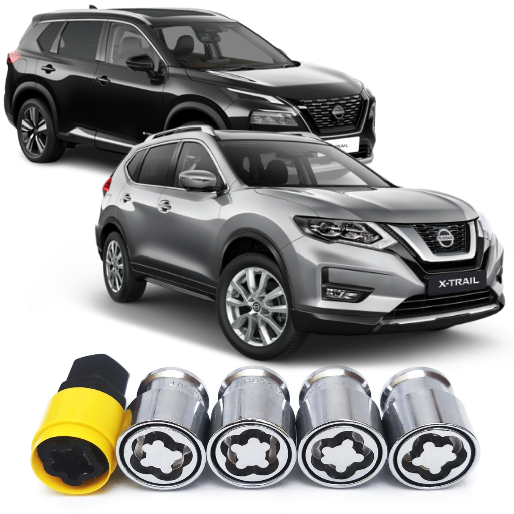 Trava Porca Antifurto De Rodas Nissan X-trail Xtrail Todos