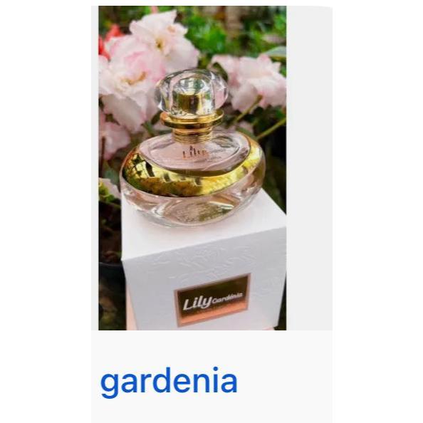 lily gardenia perfume feminino do boticario de 75ml.