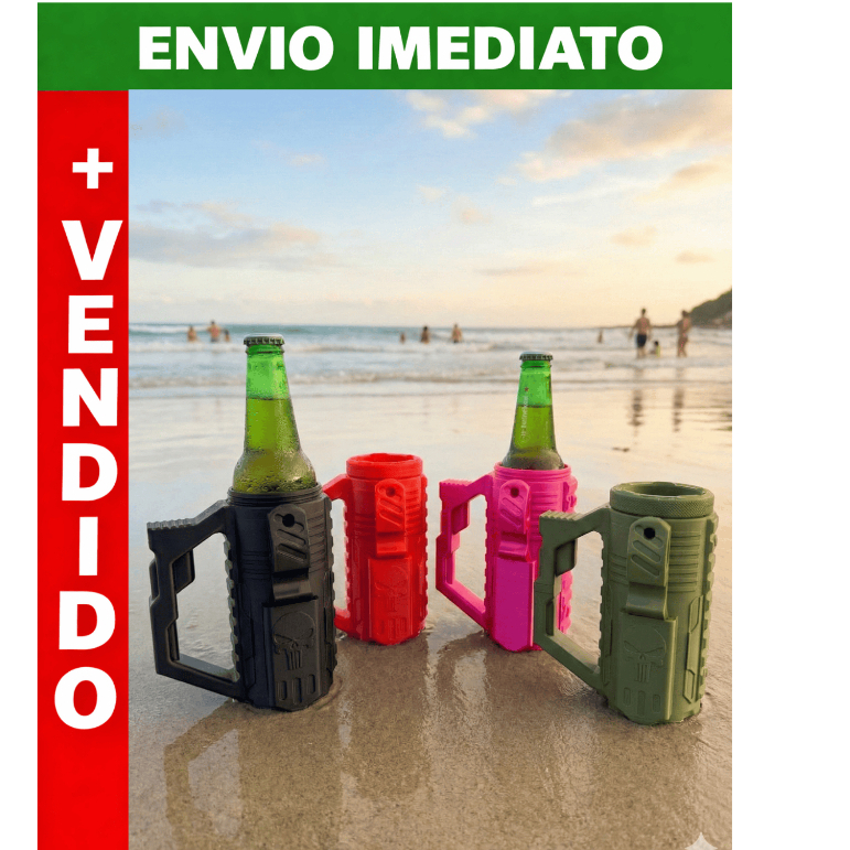 Copo Térmico Caneca Porta Garrafa e Lata com Abridor - Long Neck e Lata Slim em Oferta na Shopee