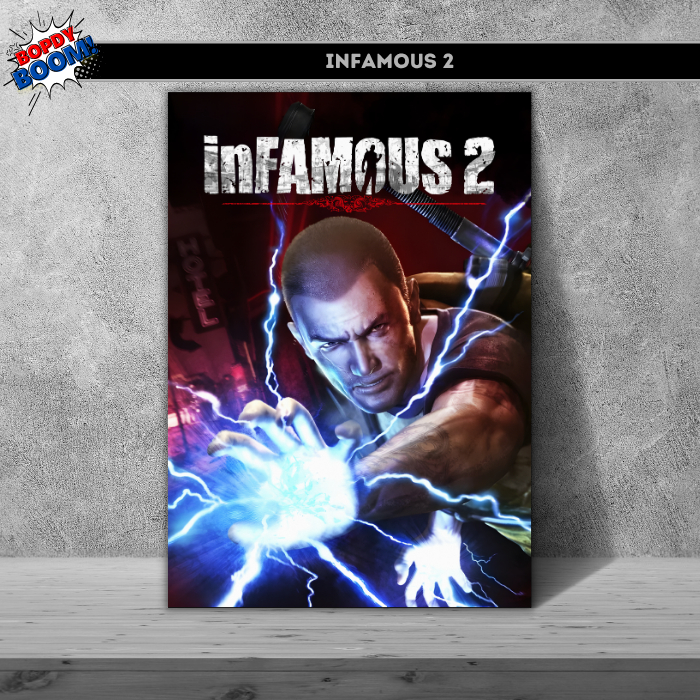 Quadro decorativo Infamous 2
