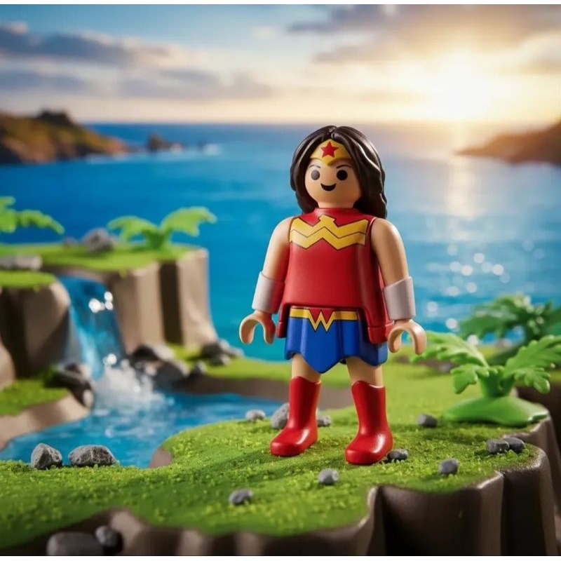 Playmobil DC Kinder Ovo Colecionáveis