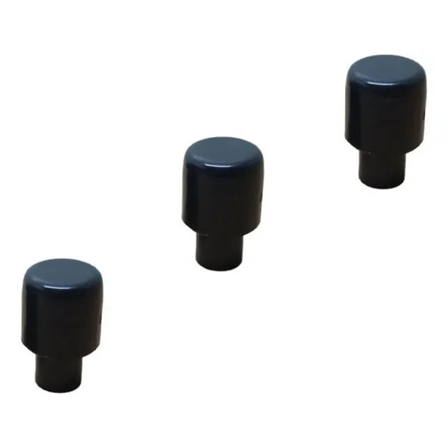 KIT 3 Tecla Botão Preto Forno Elétrico Fischer Gourmet Grill Inox
