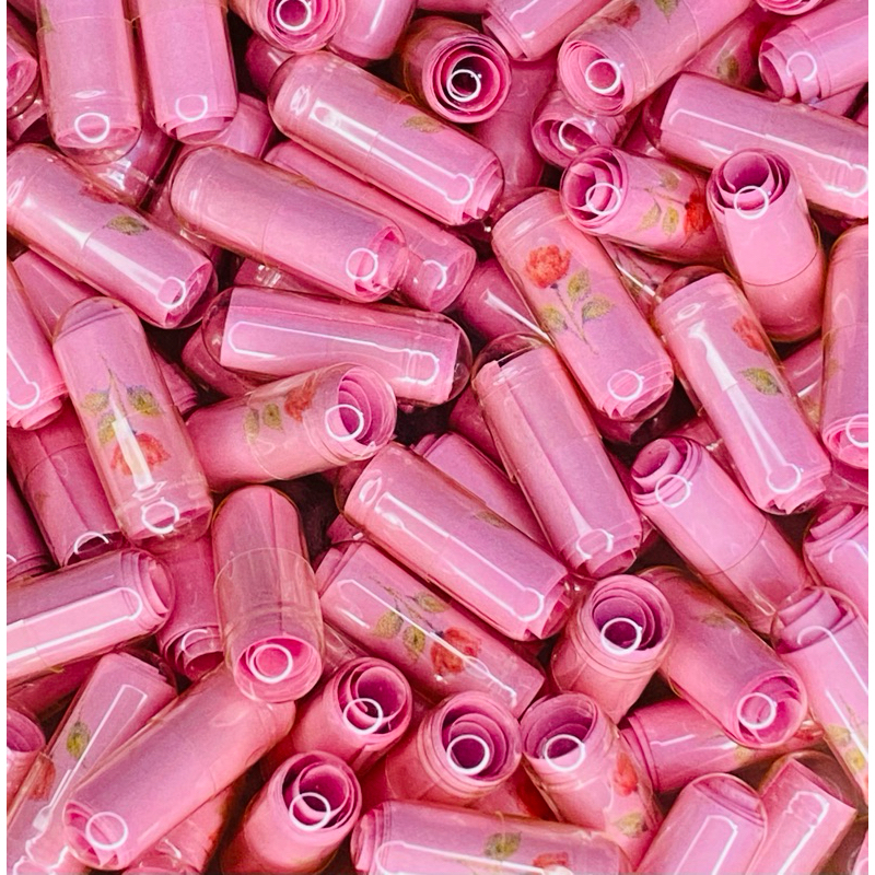 Cápsulas rosa com mensagem dia das mães amor de mãe 50/100 unidades motivacional maternidade inspiradora produto mini