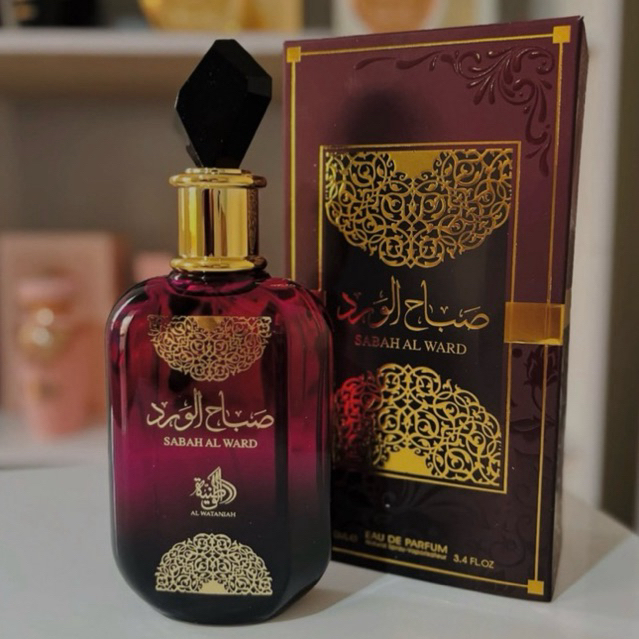 Perfume Feminino SABAH AL WARD 100ML Al Wataniah Eau de Parfum Edp Árabe Original