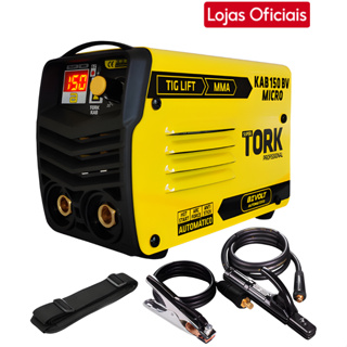 Inversora de Solda Super Tork KAB 150 Micro 2 em 1 MMA TIG Lift - Bivolt Automático 2 Anos Garantia em Oferta na Shopee