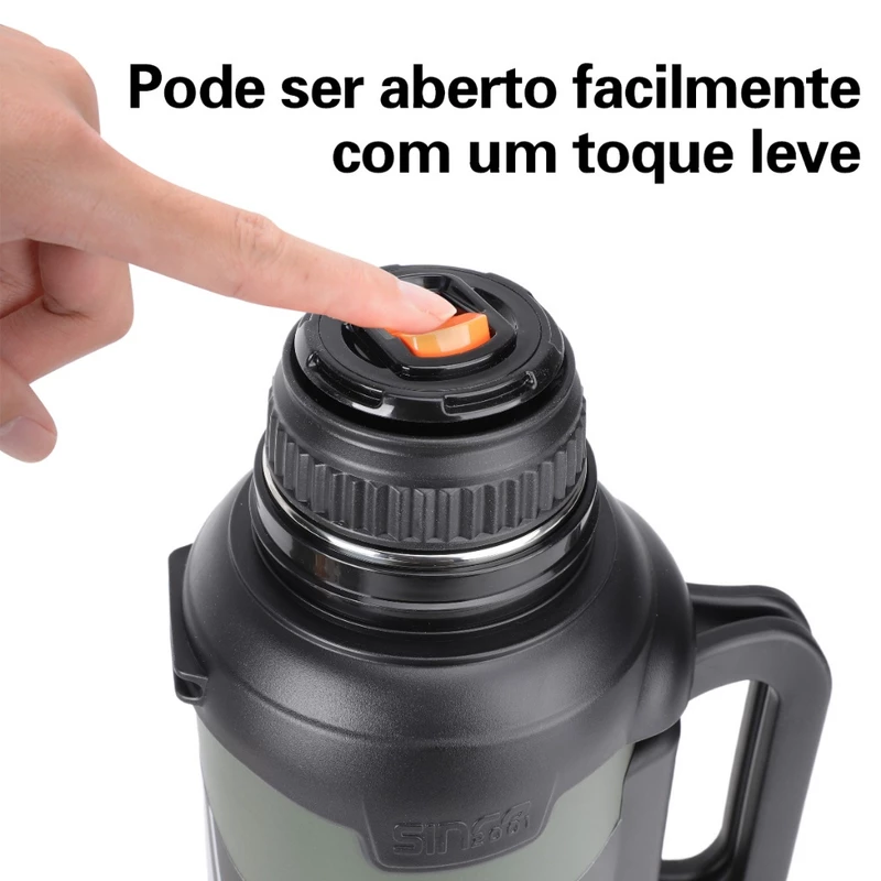 Garrafa Térmica Modus de Inox 3,6 Litros com Isolamento Térmico — foto 5