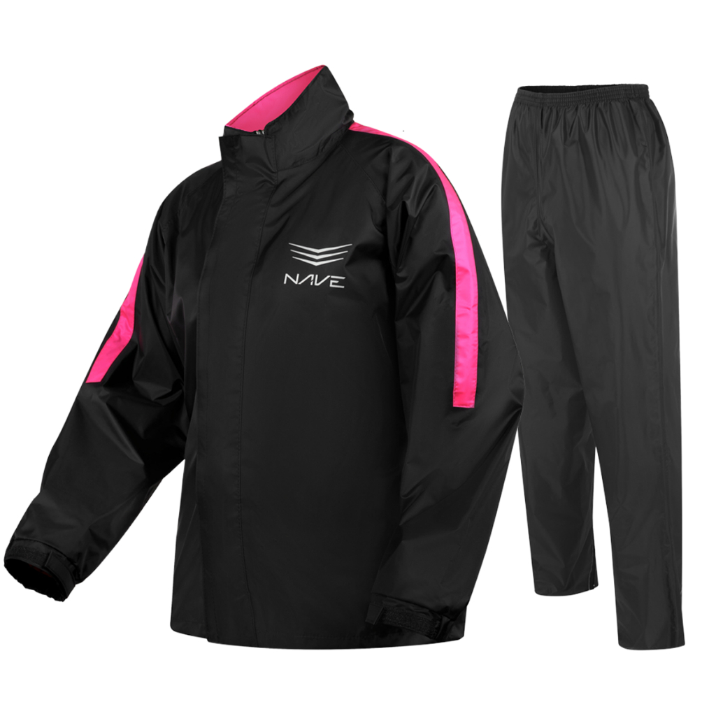 Capa Roupa De Chuva Feminina Motoqueiro Moto Nylon Nave