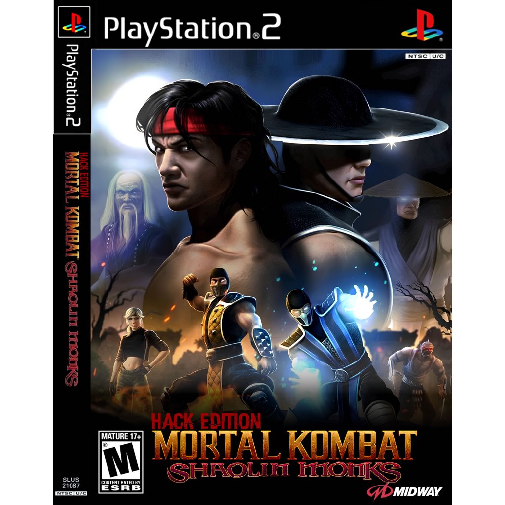 Mortal Kombat Shaolin Monks Hack Edition PT-BR - Ps2