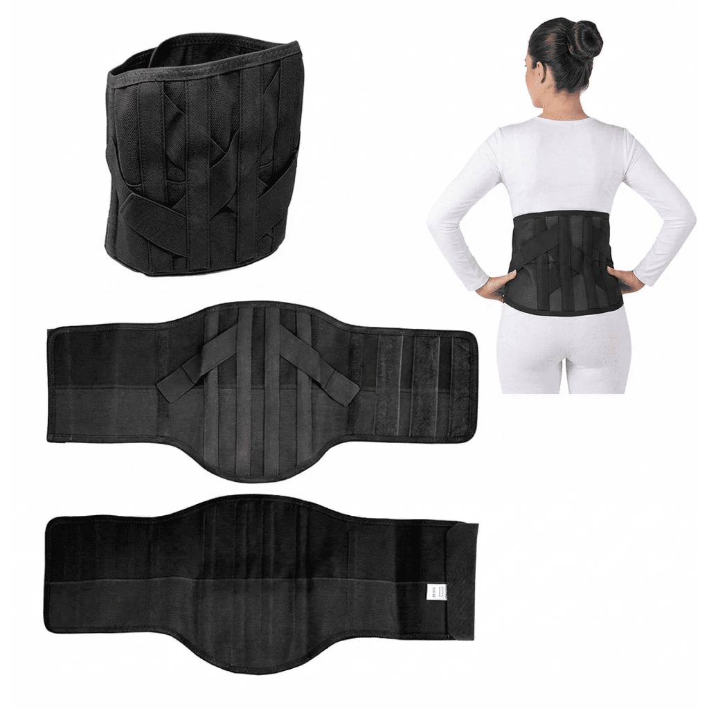 Colete Putti Ortopédico Baixo Coluna Premium Take Care Preto Anvisa