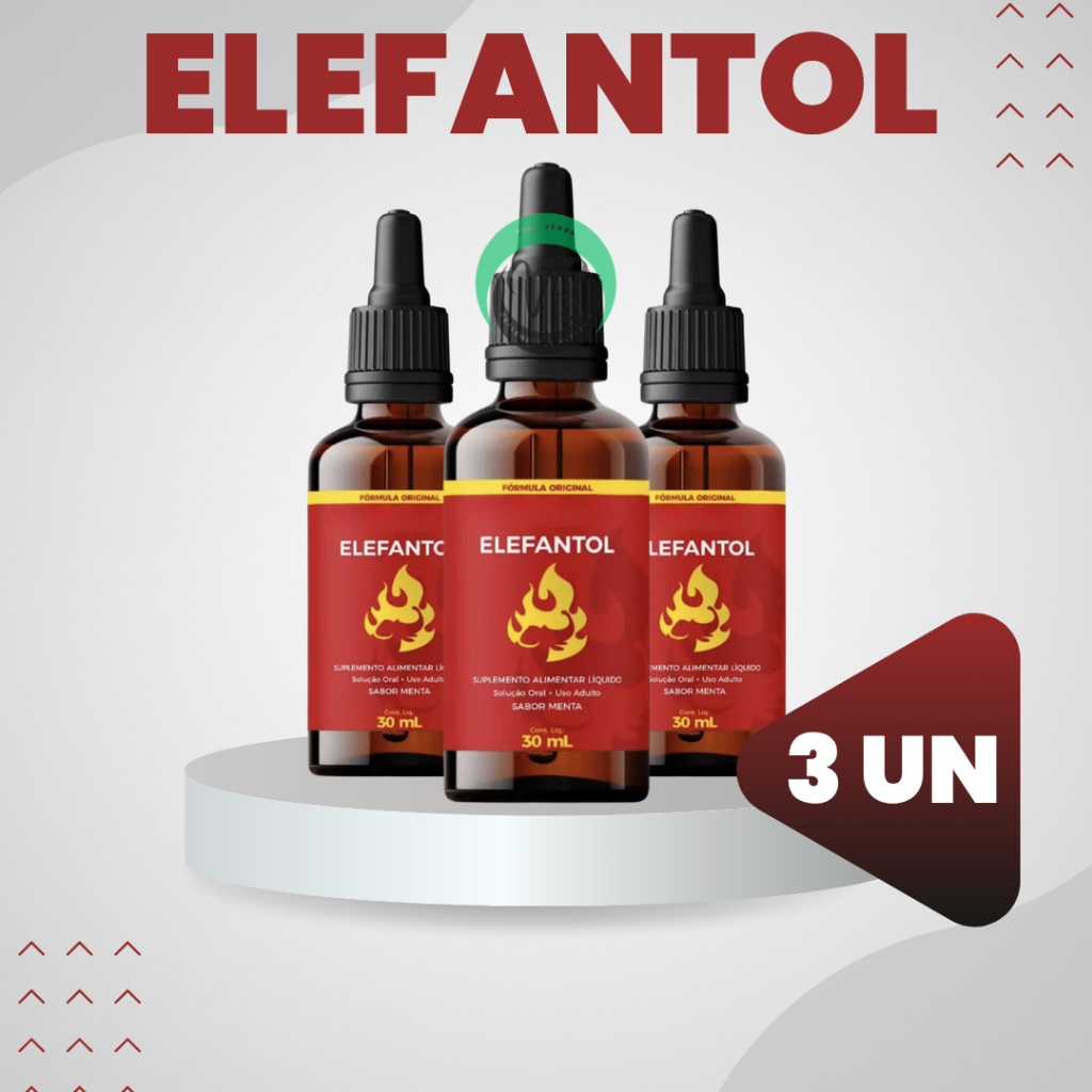 Mega Promoção Elefantol Original 30ML